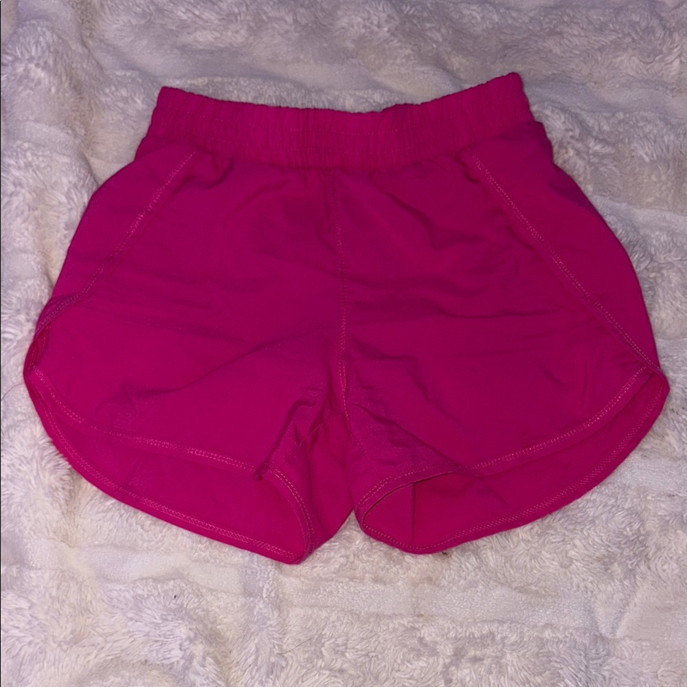 All in Motion Pink Athletic Shorts Lightweight Dolphin Style